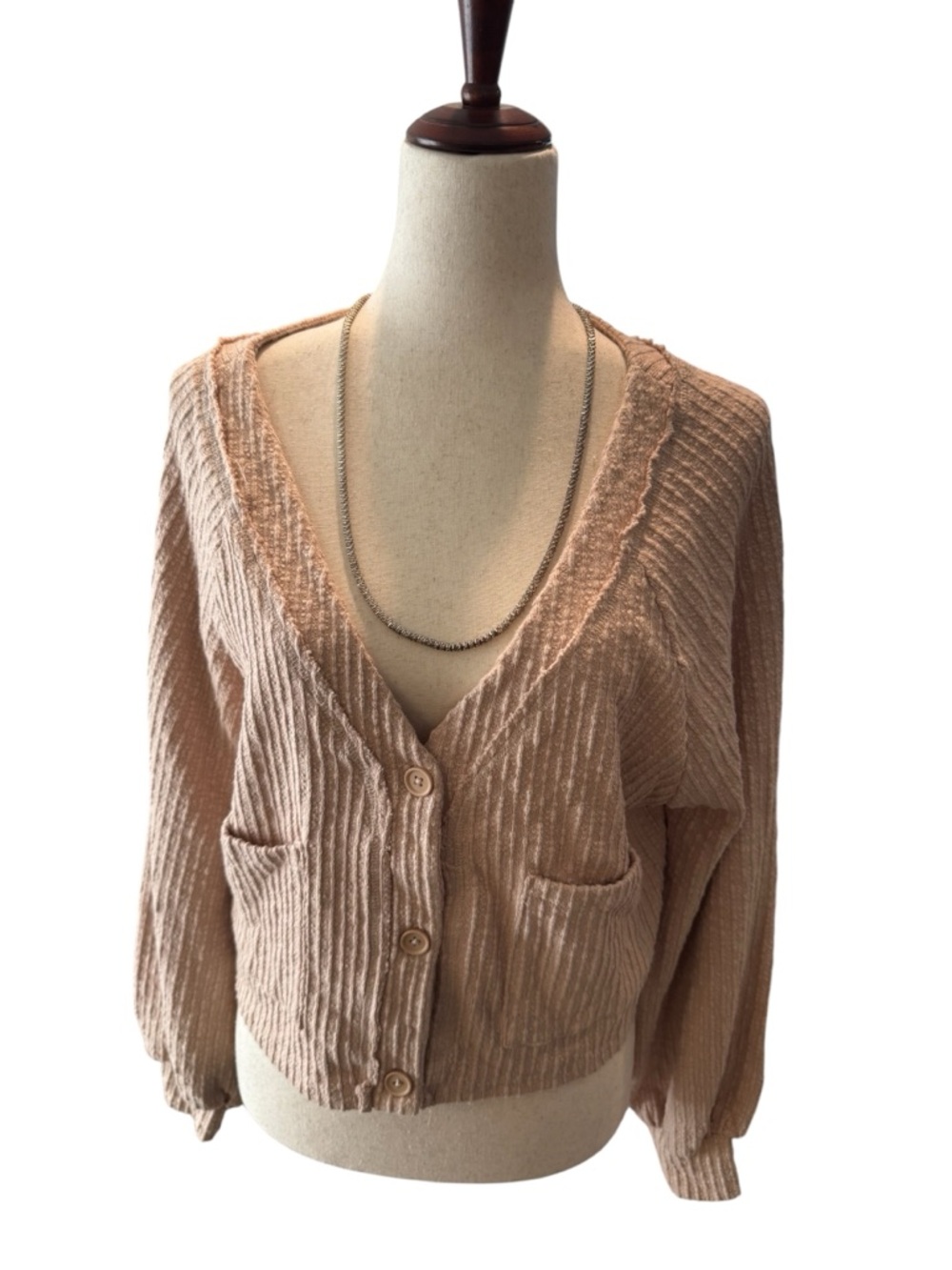 11 By Boris Bidjan Saberi Women's Blush Cardigan Sweater